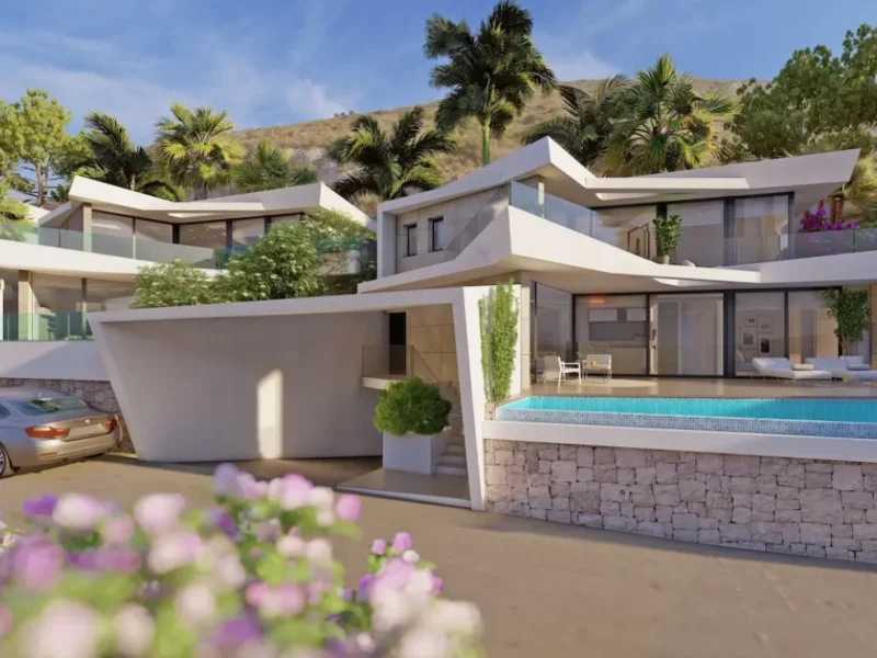 Moderne Villa mit Meerblick in Benitachell