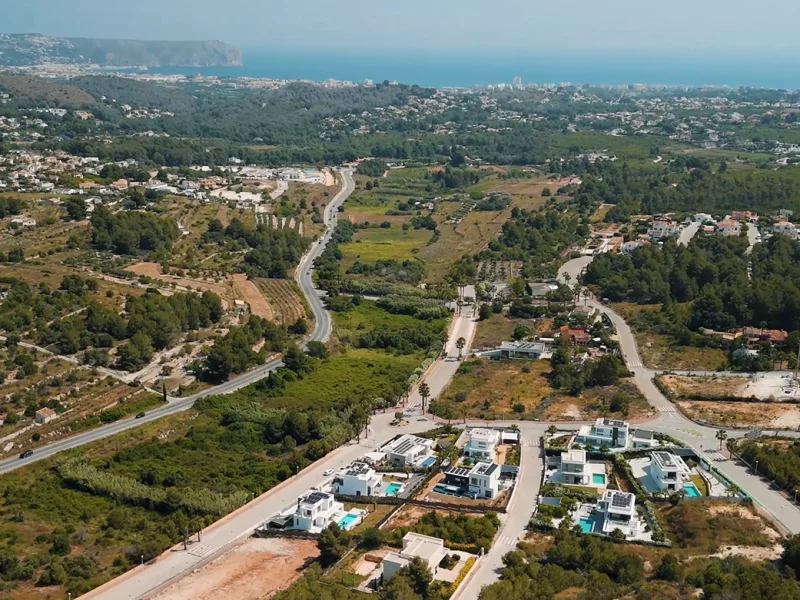 Modernes Villenprojekt in Villas del Vent, Jávea