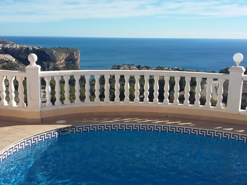 Villa zu Verkaufen in Cumbre del Sol, Benitachell, mit Meerblick
