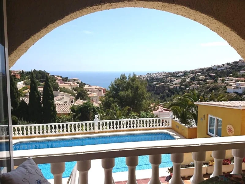Einzigartige Villa in Benitachell, Cumbre del Sol mit Meerblick