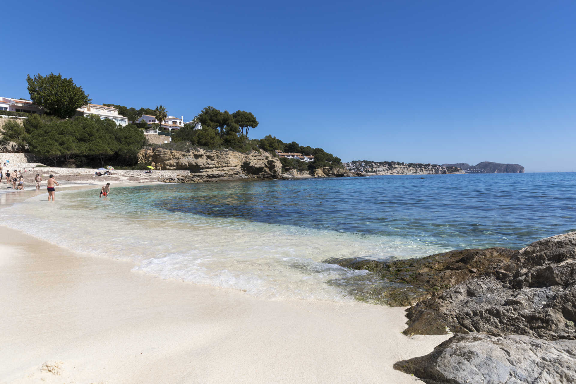 Modernes Villenprojekt in Benissa, La Fustera mit privatem Pool