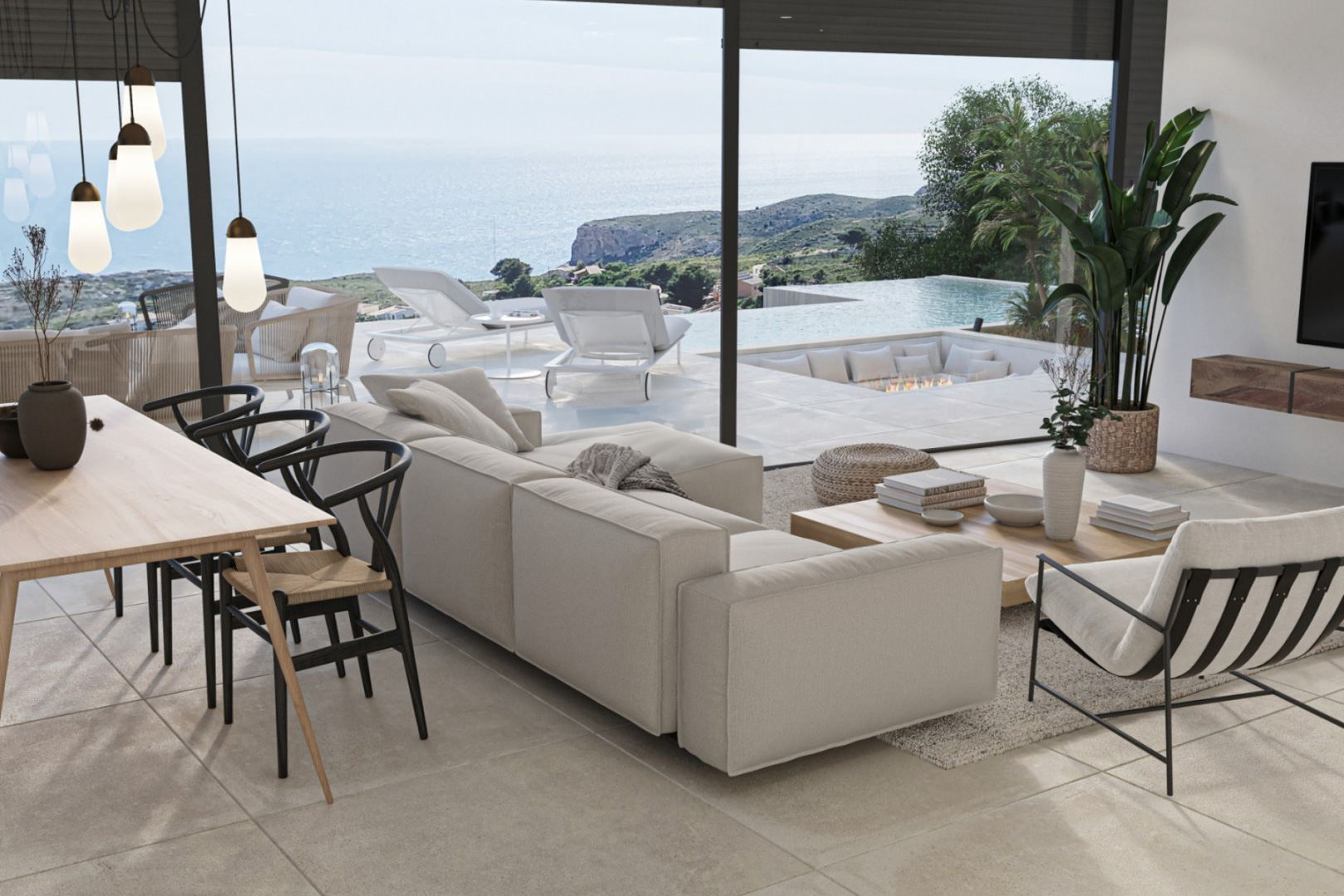 Moderne Villa mit Meerblick in Benitachell, Cumbre del Sol