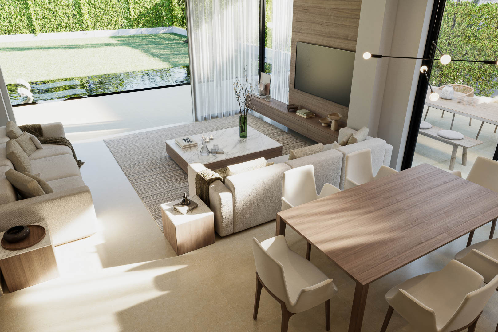 Moderne Luxusvilla mit privatem Pool in Finestrat