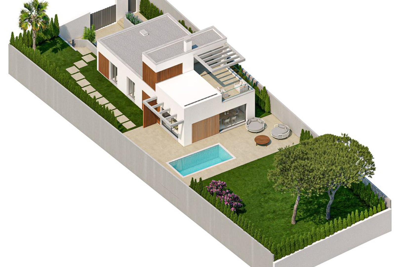 Moderne Luxusvilla mit privatem Pool in Finestrat