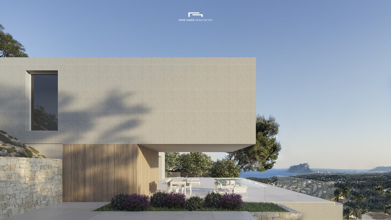 Luxusvilla in Benissa Montemar: 4 SZ, Pool, Meerblick!