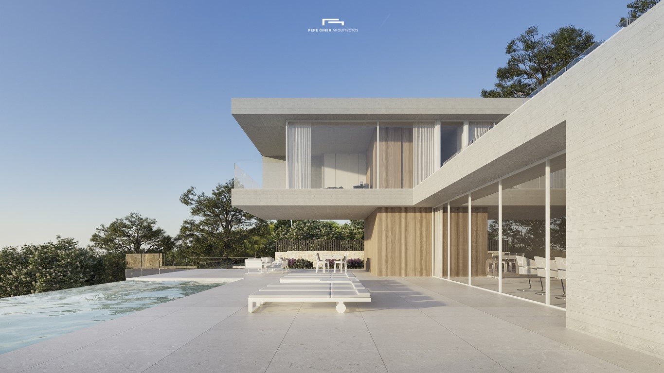 Luxusvilla in Benissa Montemar: 4 SZ, Pool, Meerblick!
