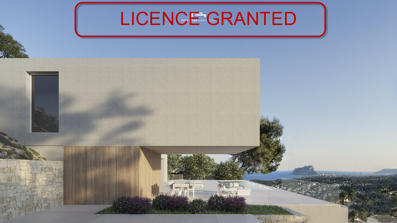Luxusvilla in Benissa Montemar: 4 SZ, Pool, Meerblick!