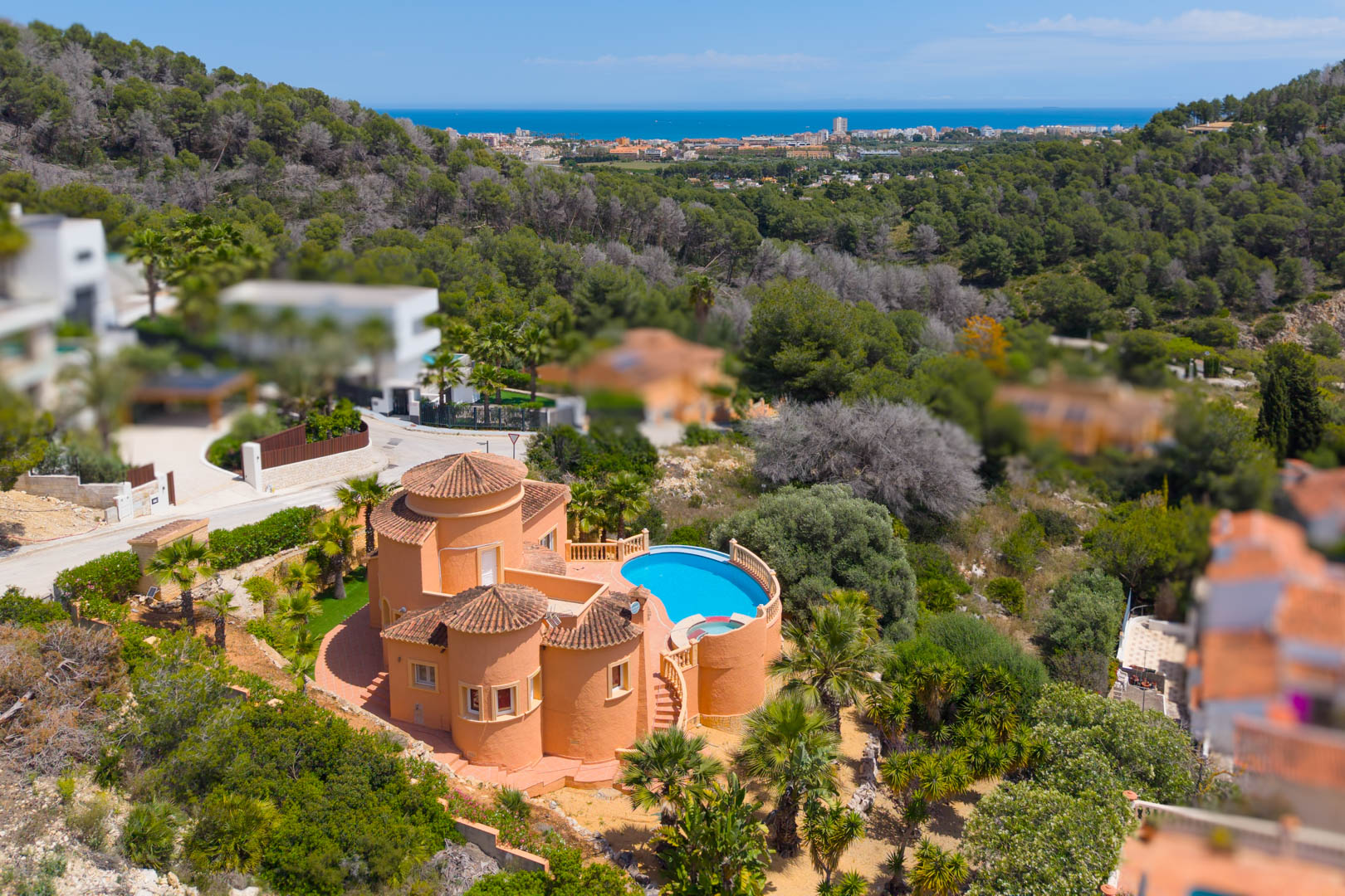 Traumvilla in Jávea: 3 SZ, Pool, Meerblick! 750.000 €