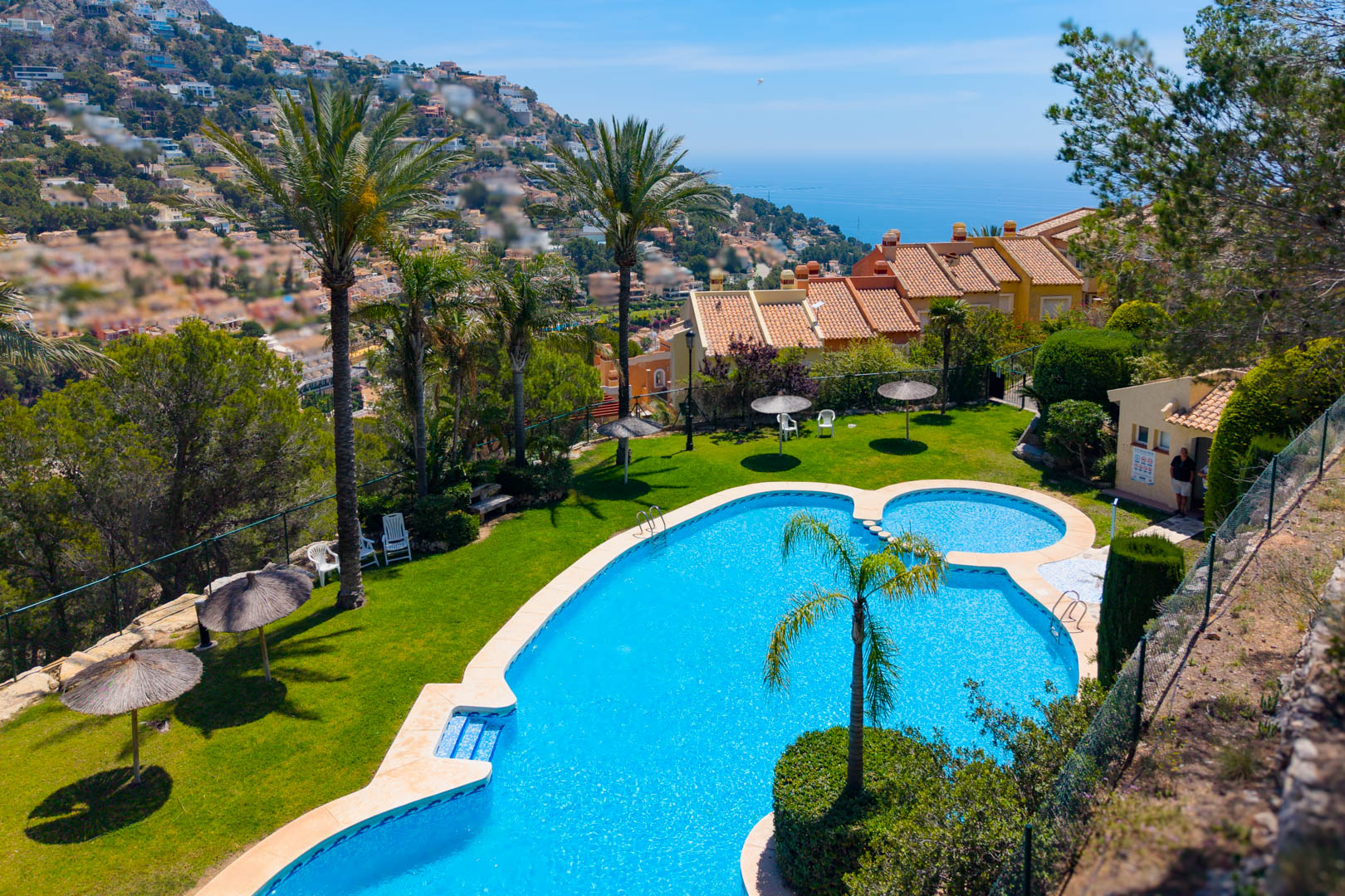 Altea Hills: Elegantes 2-Zimmer Apartamento mit Meerblick
