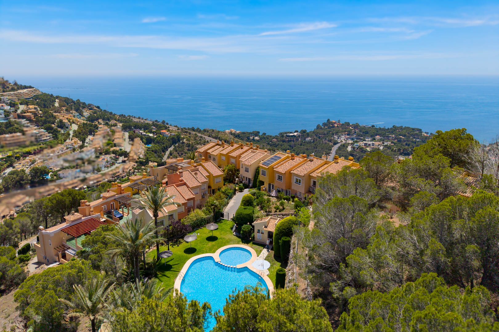 Altea Hills: Elegantes 2-Zimmer Apartamento mit Meerblick