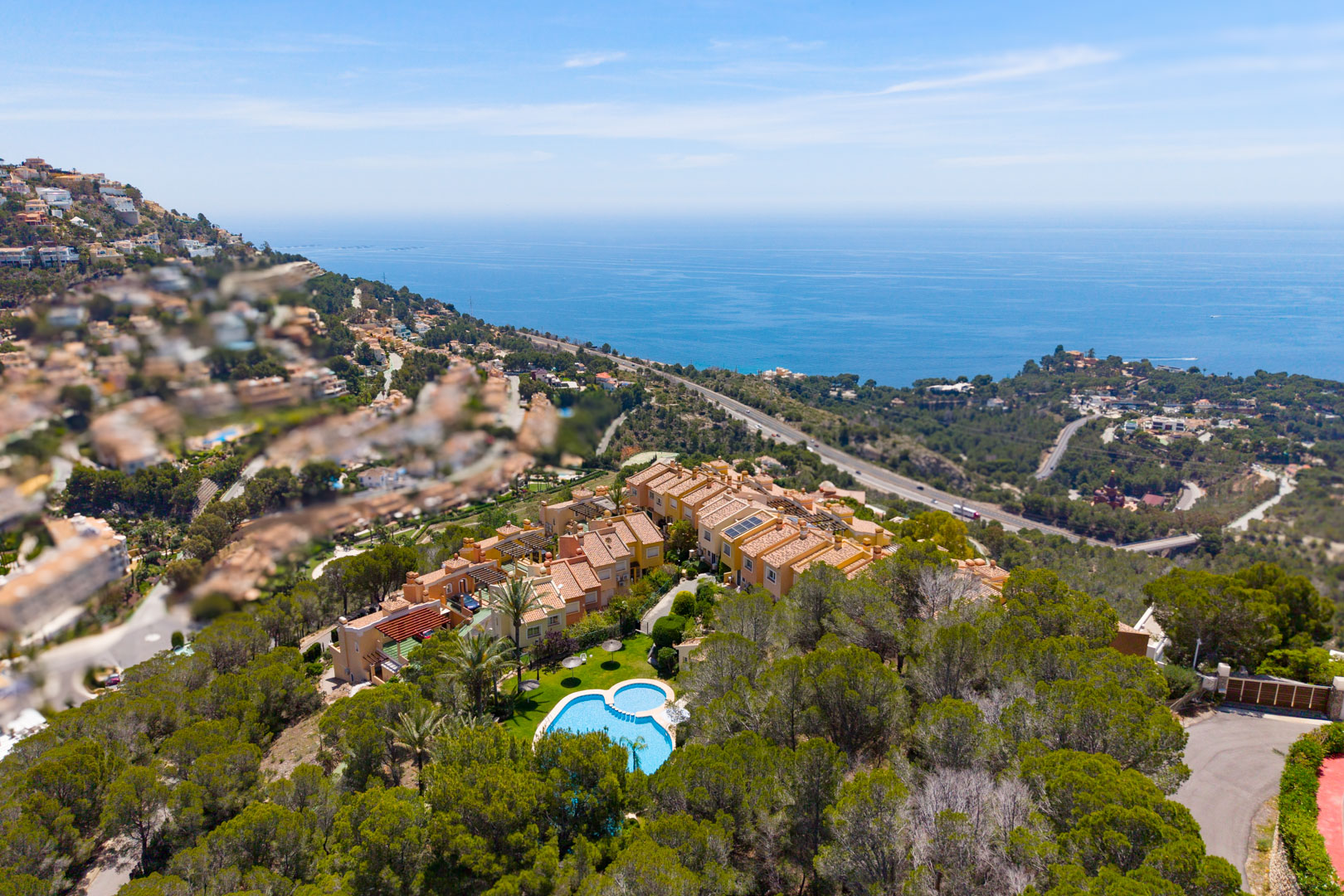 Altea Hills: Elegantes 2-Zimmer Apartamento mit Meerblick