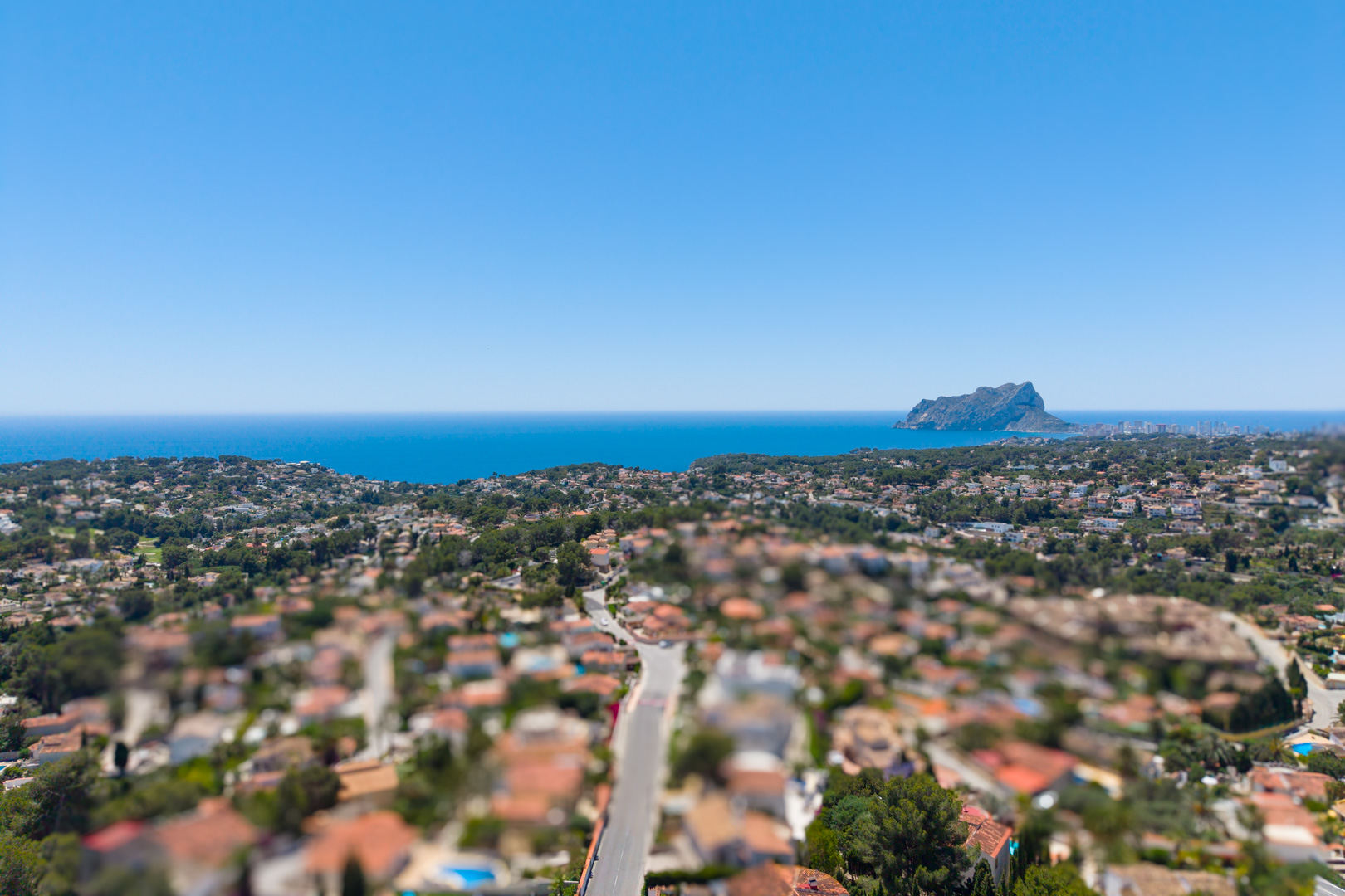 Villa in Benissa-Montemar mit Meerblick, 4 Schlafzimmer