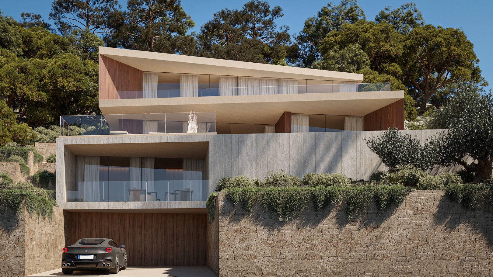Villa in Benissa-Montemar mit Meerblick, 4 Schlafzimmer