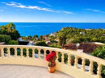 Terrasse mit Meerblick