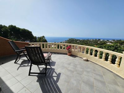 Terrasse mit Meerblick