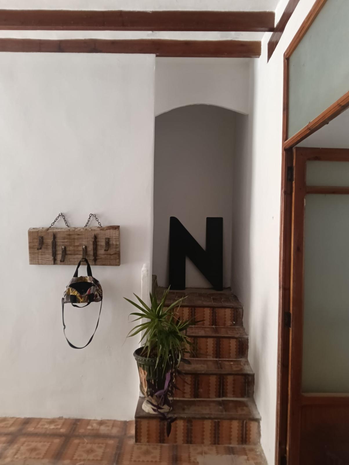 Treppe ins Obergeschoss