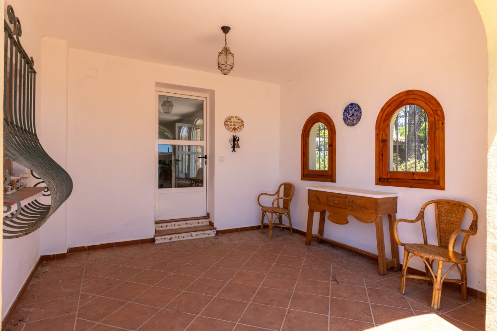 Überdachte Veranda