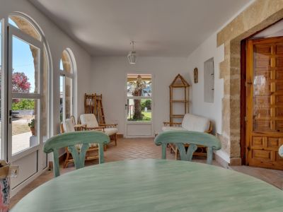Überdachte Terrasse