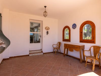 Überdachte Veranda