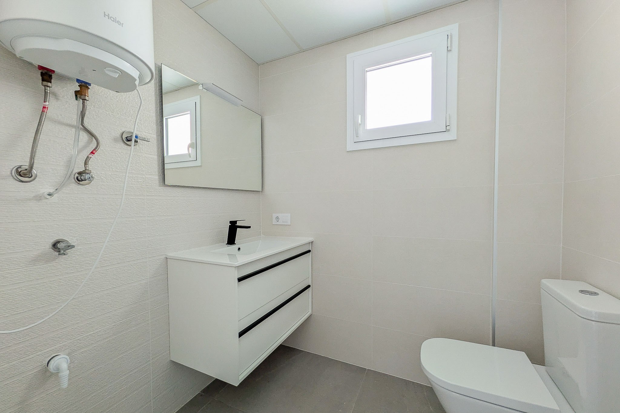 Badezimmer der Wohnung