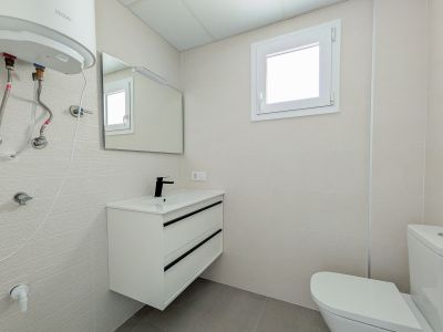 Badezimmer der Wohnung