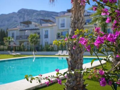 Gemeinschaftspool und Garten