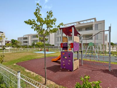 Gemeinschaftlicher Kinderspielplatz