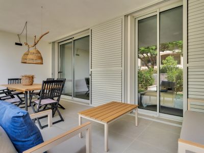 Überdachte Terrasse