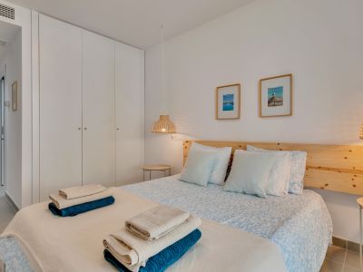 Schlafzimmer der Wohnung
