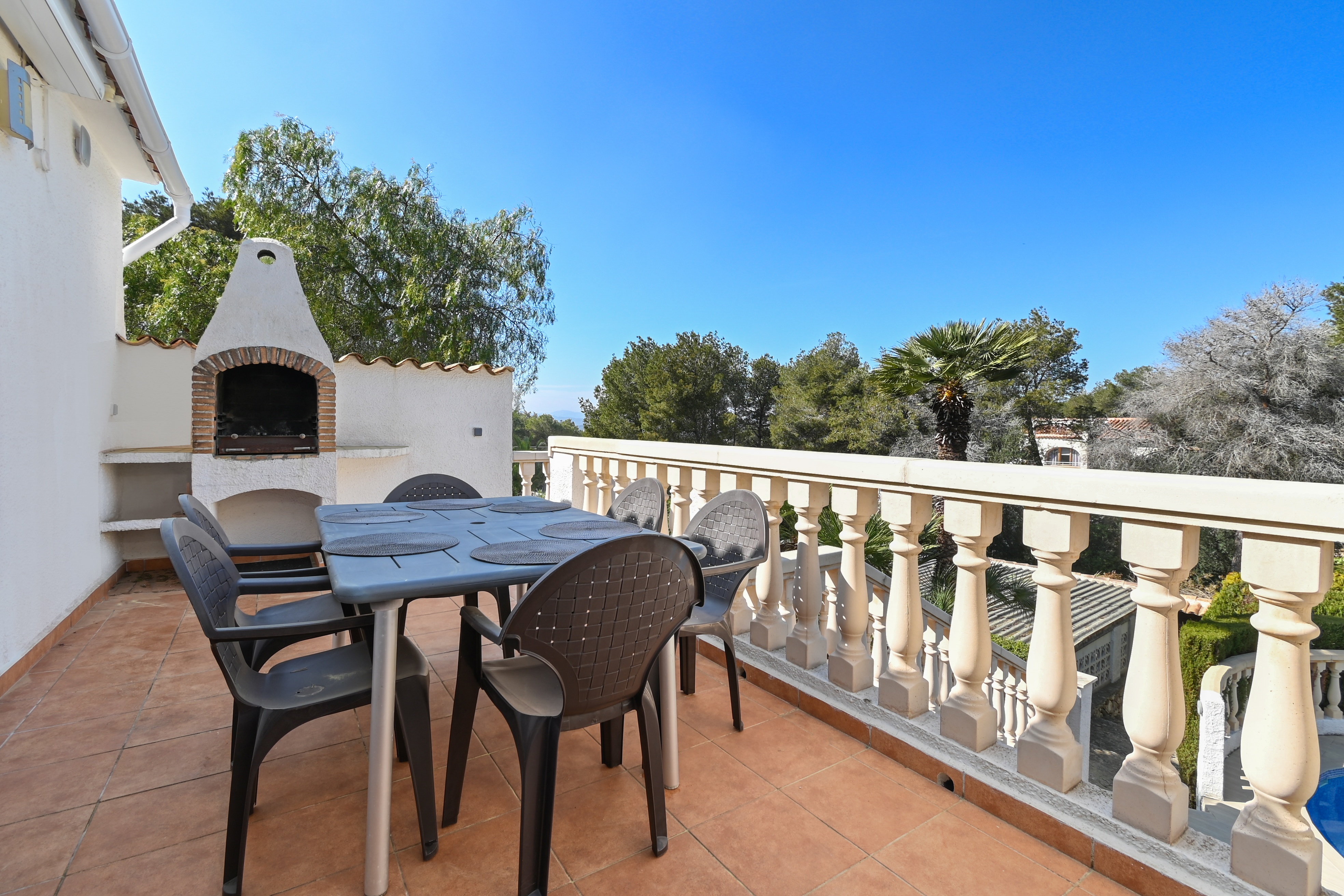 Terrasse mit Grill