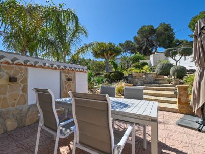 Terrasse und Garten