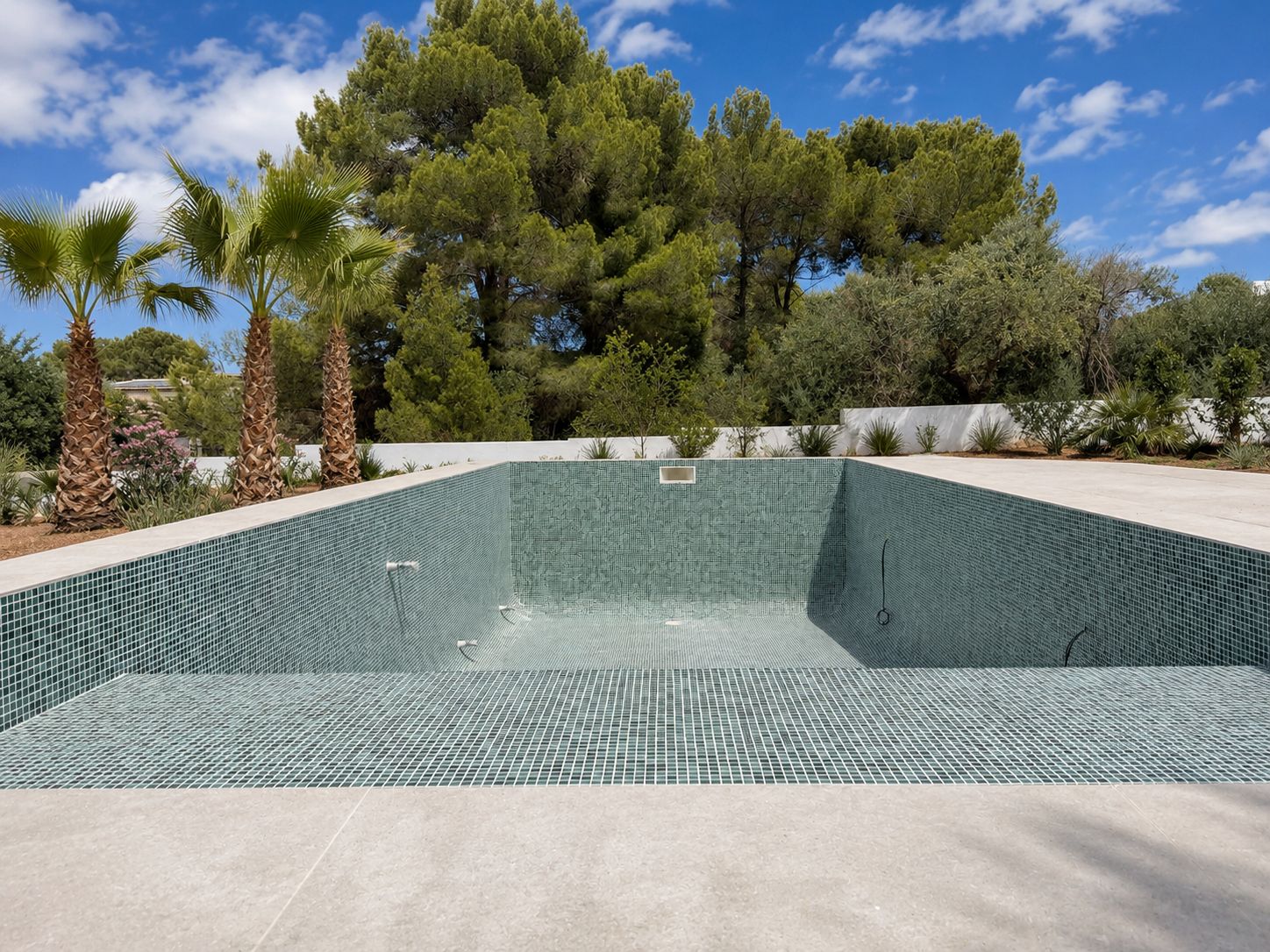 Swimmingpool und Garten
