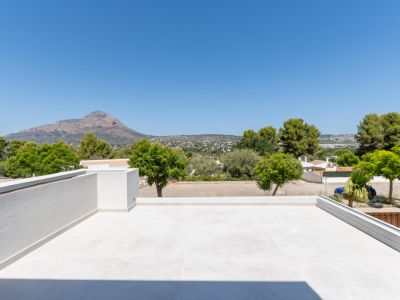 Terrasse mit Montgó-Blick