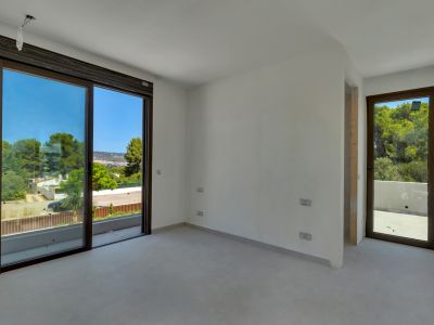 Schlafzimmer mit Terrassenzugang