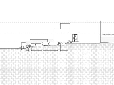 Architektonischer Aufrissplan