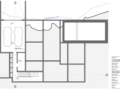 Grundriss des Untergeschosses