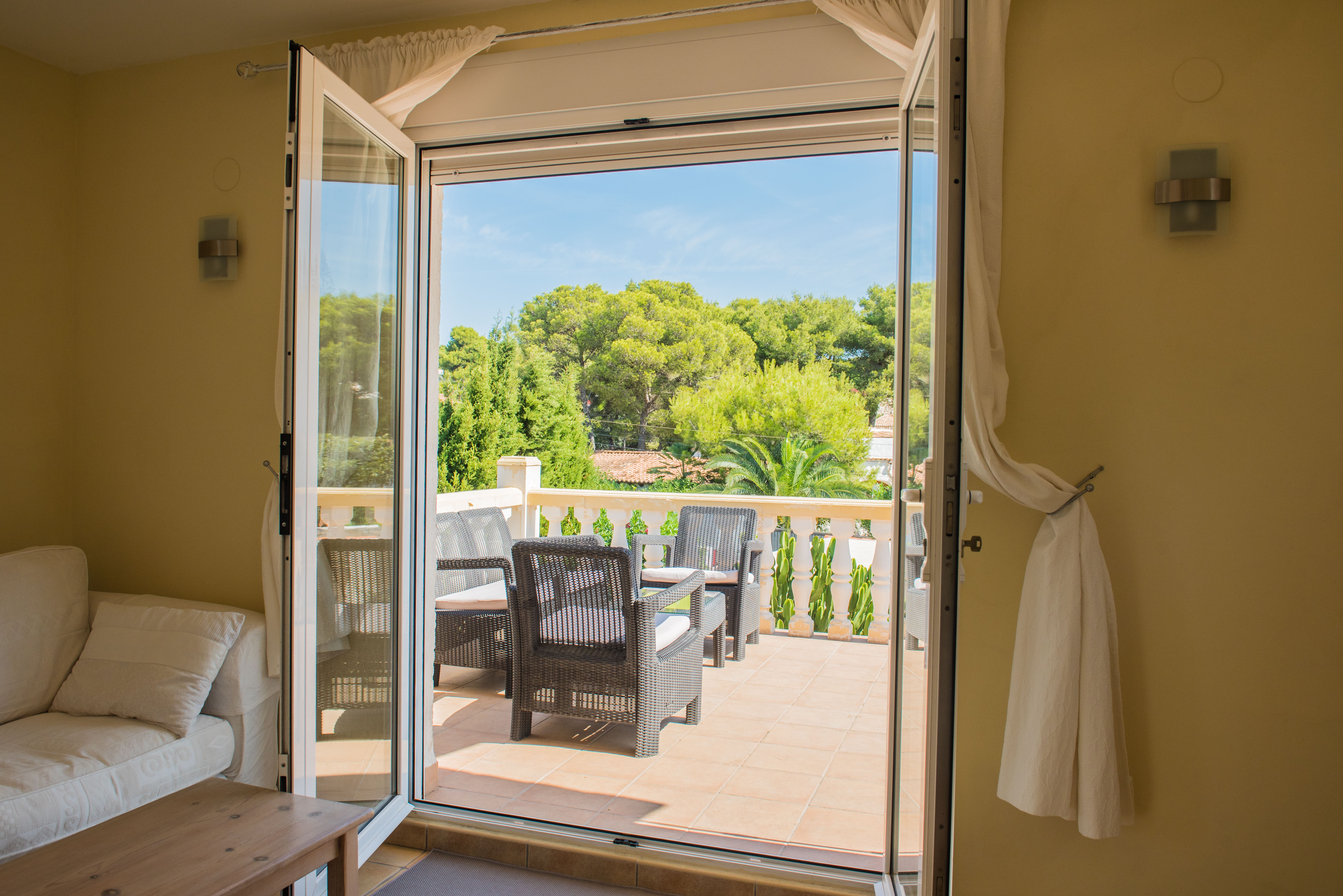 Zugang zur Terrasse