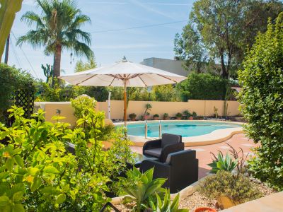 Pool und Garten