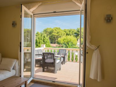Zugang zur Terrasse