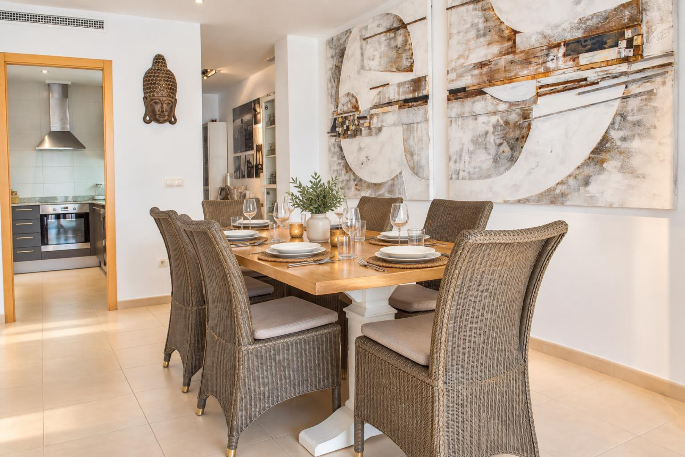Essbereich der Wohnung