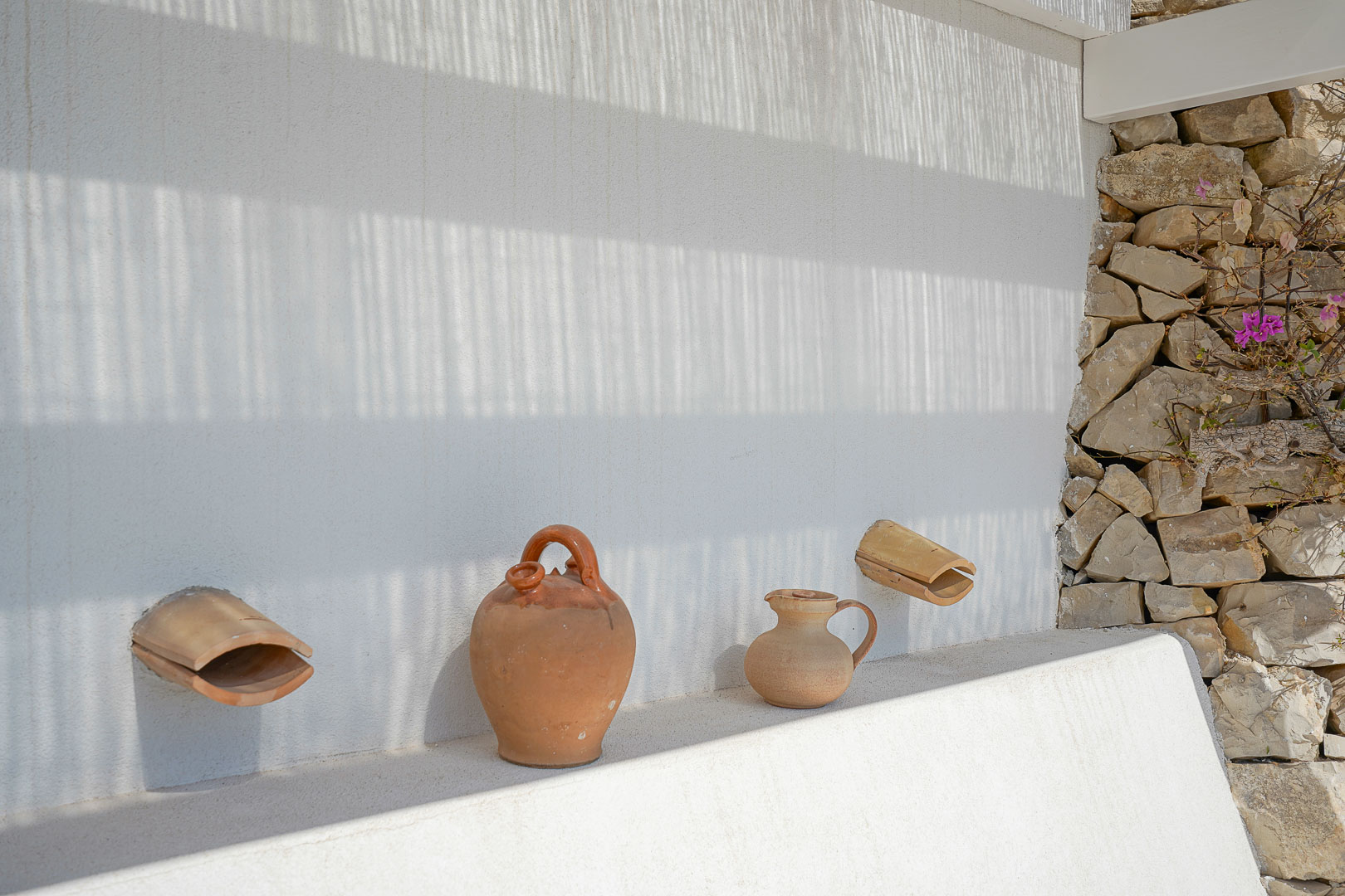 Architektonisches Detail im Außenbereich