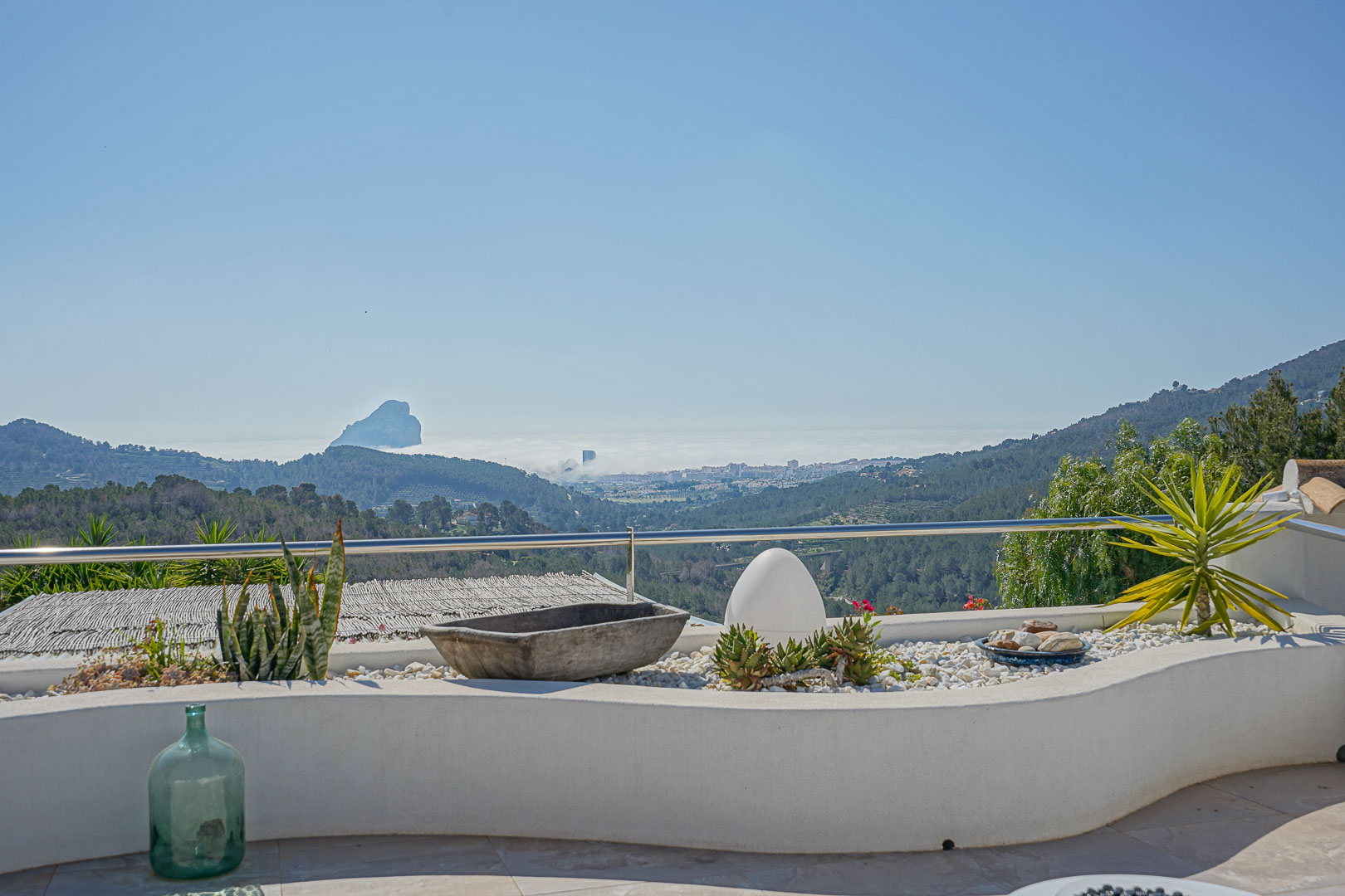 Terrasse mit Panoramablick