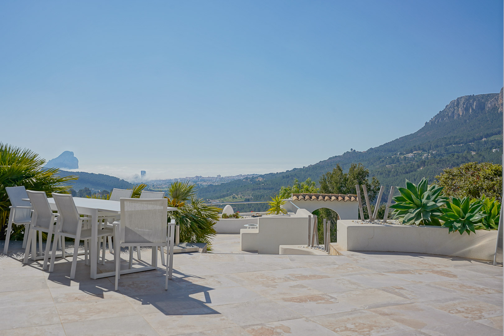 Terrasse mit Panoramablick