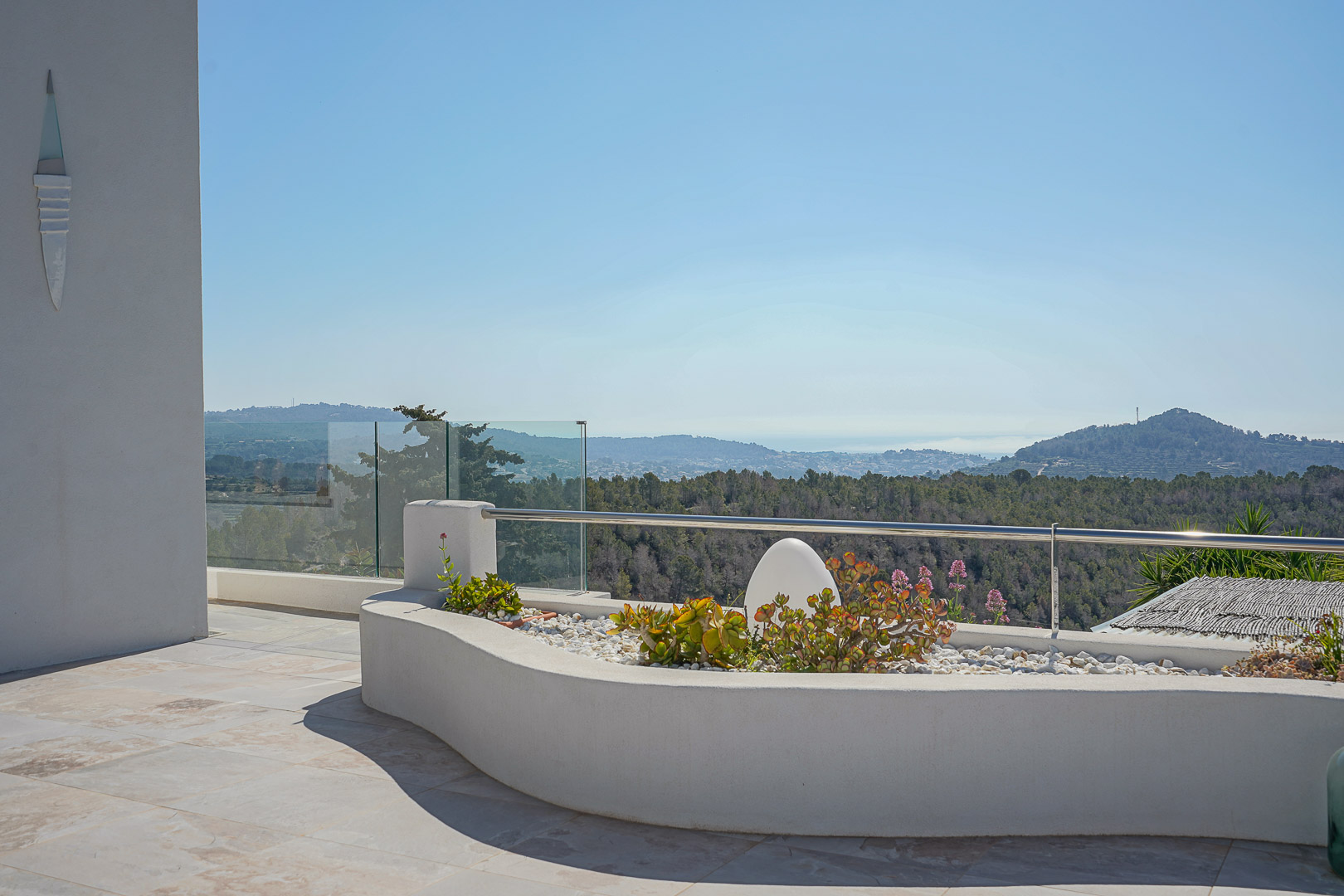 Terrasse mit Panoramablick