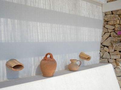 Architektonisches Detail im Außenbereich
