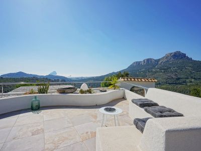 Terrasse mit Panoramablick