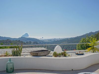 Terrasse mit Panoramablick