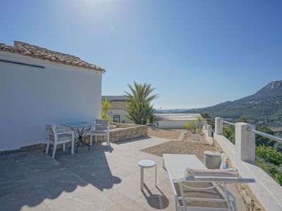 Terrasse mit Panoramablick