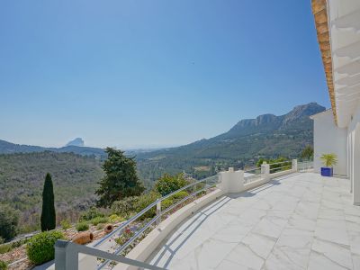 Terrasse mit Panoramablick
