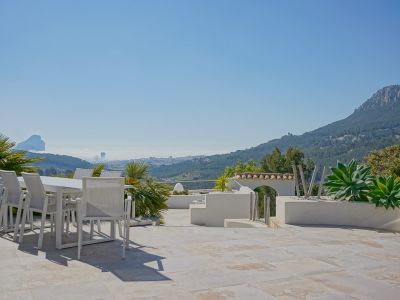 Terrasse mit Panoramablick
